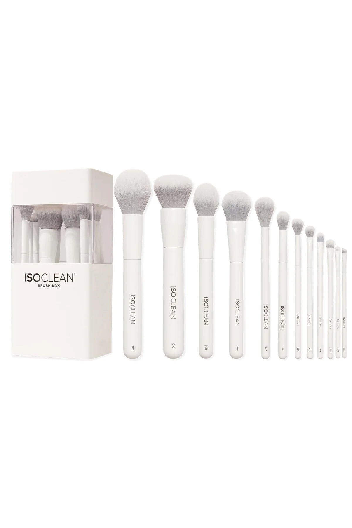ISOCLEAN MAKEUP BRUSH BOX - 12 PIECE CREATOR BRUSH COLLECTION
