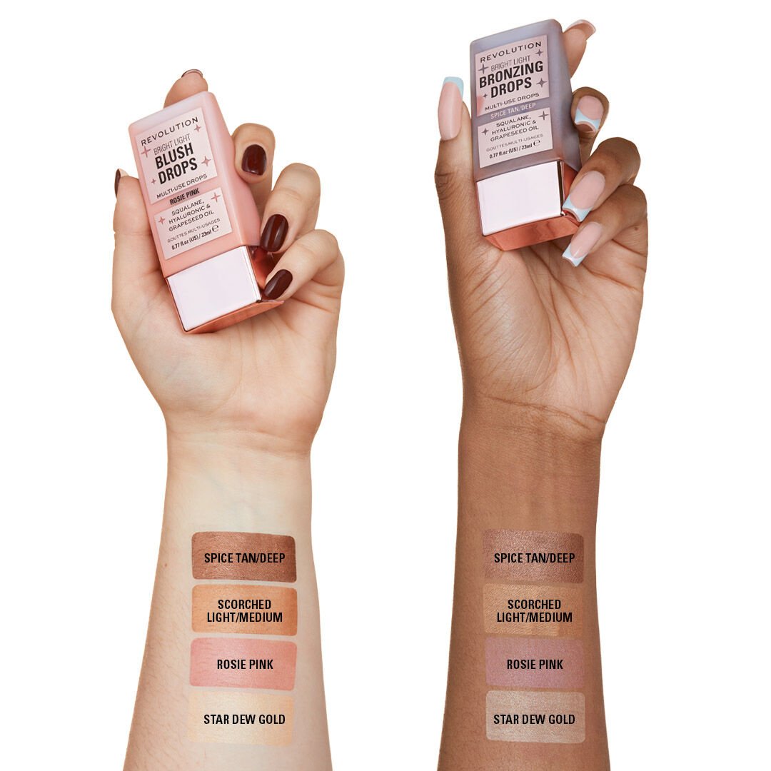 REVOLUTION BRIGHT LIGHT BRONZING DROPS