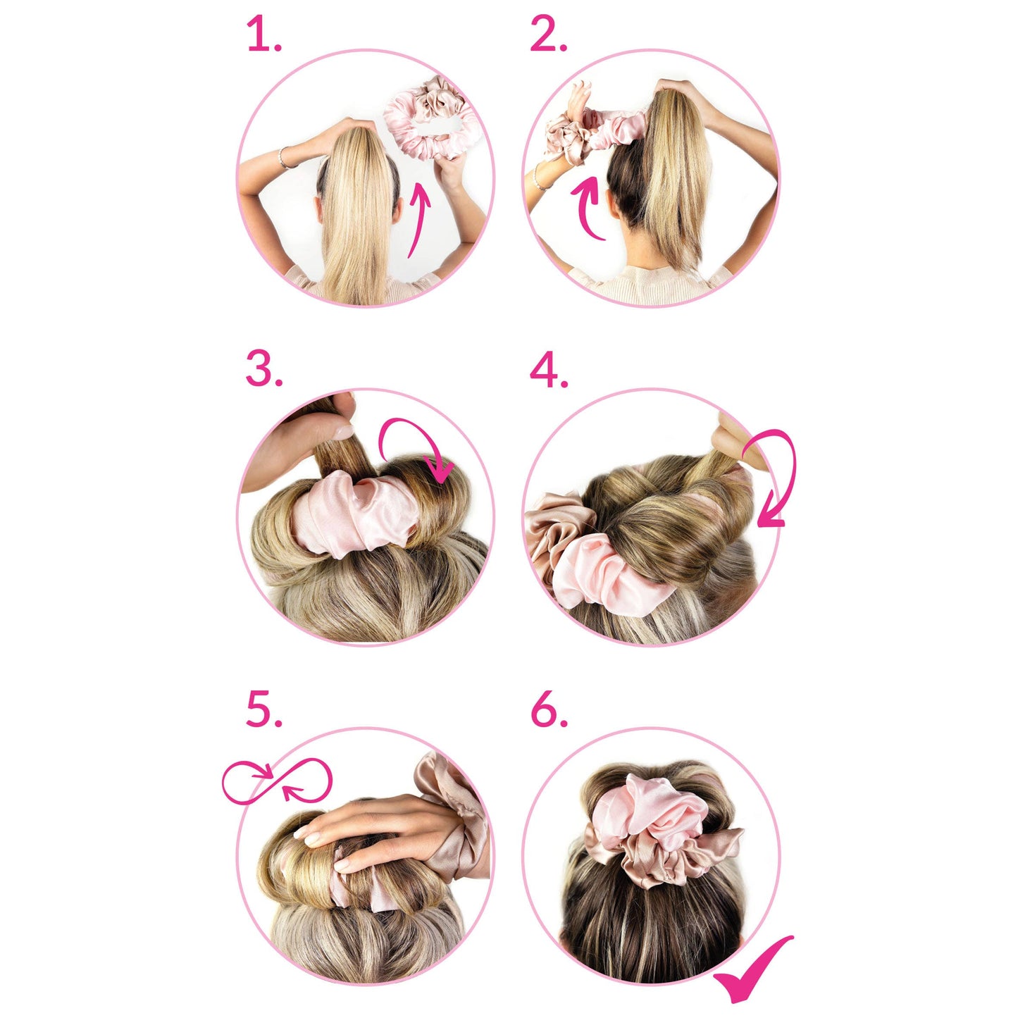 BRUSHWORKS HEATLESS CURLING SCRUNCHIE