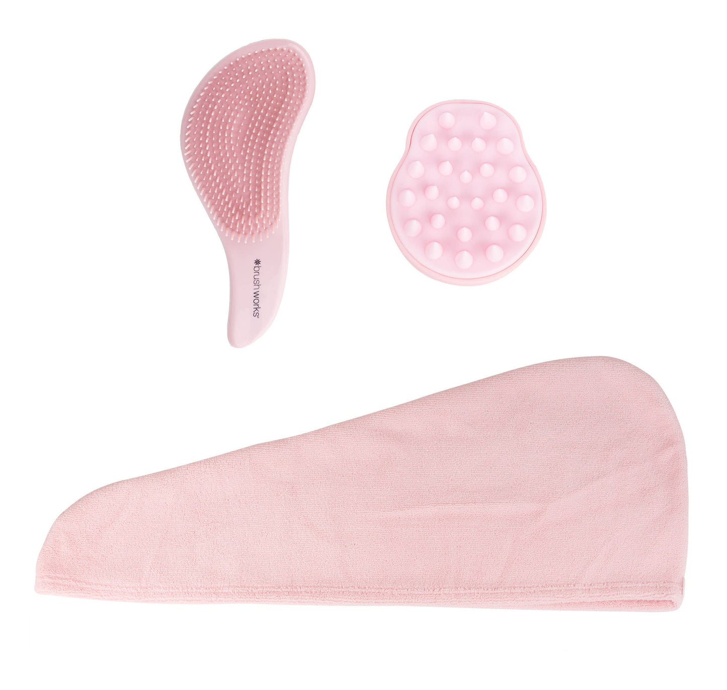 BRUSHWORKS SHOWER HAIRCARE SET