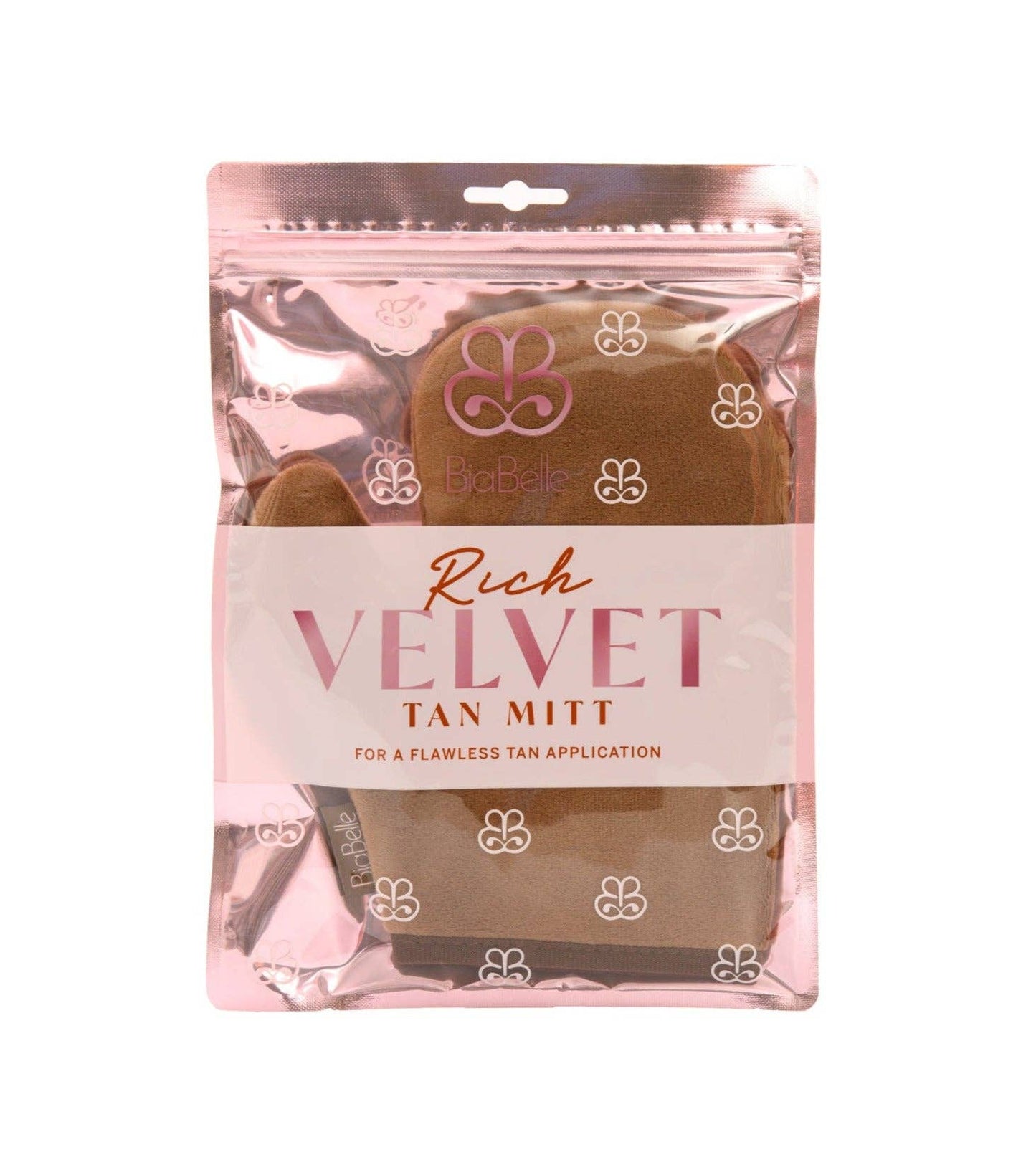 BIABELLE RICH VELVET TAN MITT