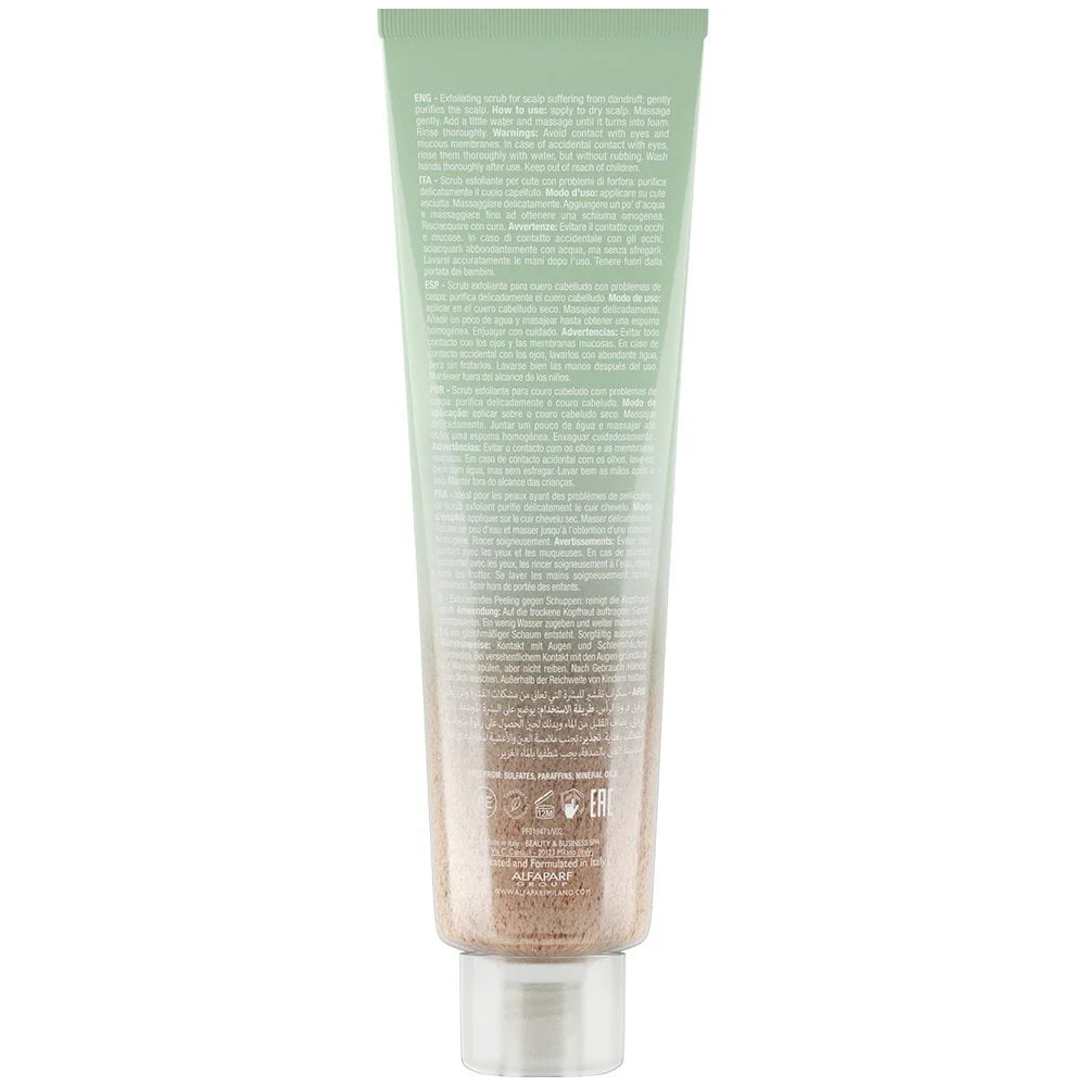 ALFAPARF MILANO SEMI DI LINO GENTLE EXFLOIATING SCRUB FOR THE SCALP