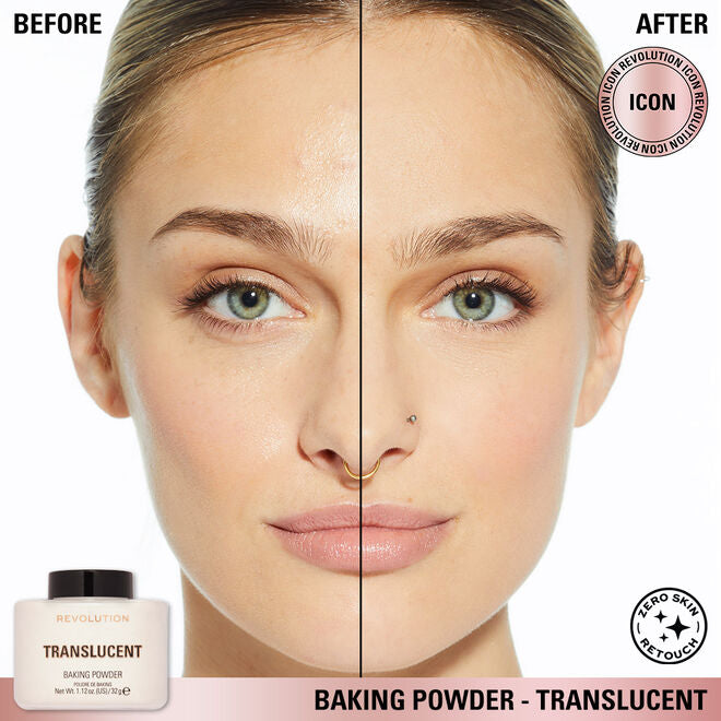 REVOLUTION LOOSE BAKING POWDER - TRANSLUCENT