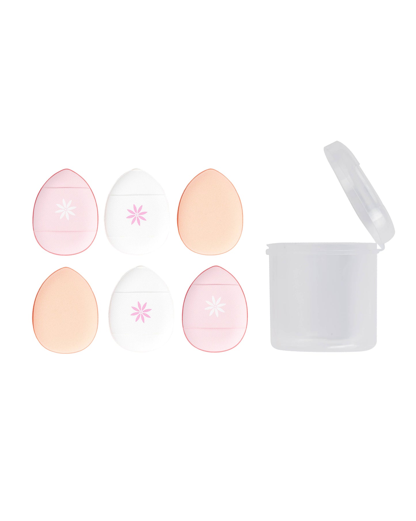 BRUSHWORKS MINI PILLOW PUFFS - 6 PACK
