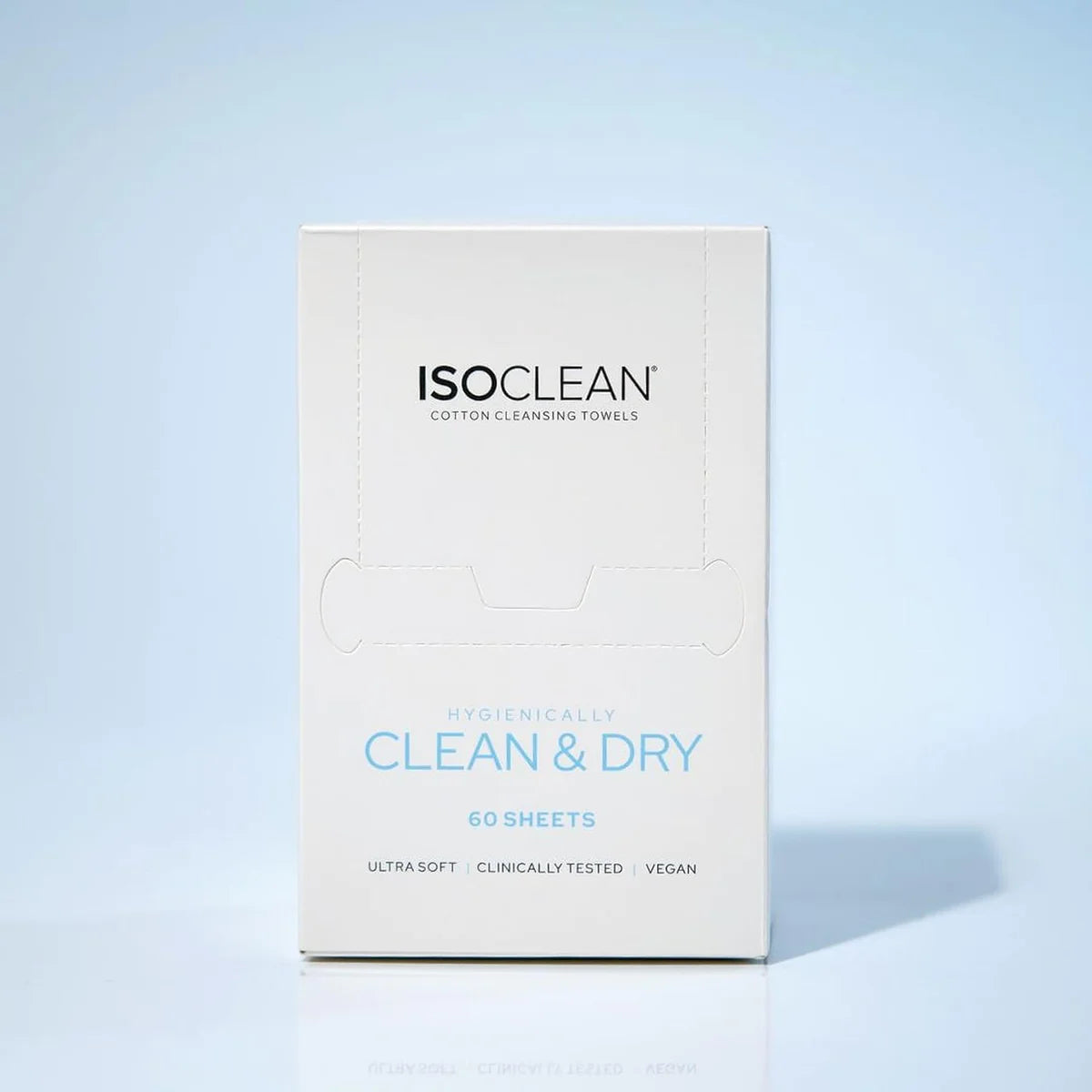 ISOCLEAN FACE MAKEUP REMOVER DRY WIPE DISPOSABLE TOWELS