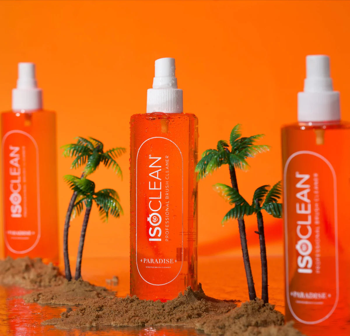 ISOCLEAN 275ML PARADISE SCENTED MAKEUP BRUSH CLEANER