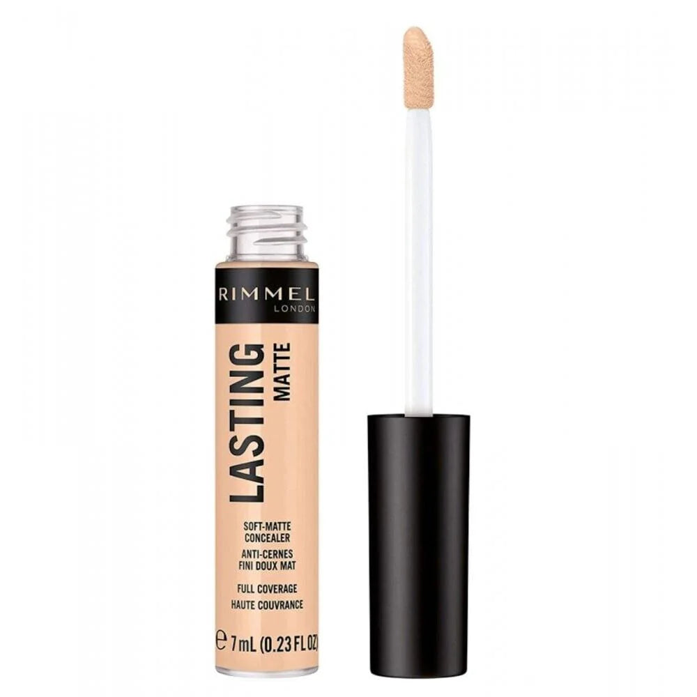 RIMMEL LONDON LASTING MATTE SOFT CONCEALER - 015 TRUE IVORY