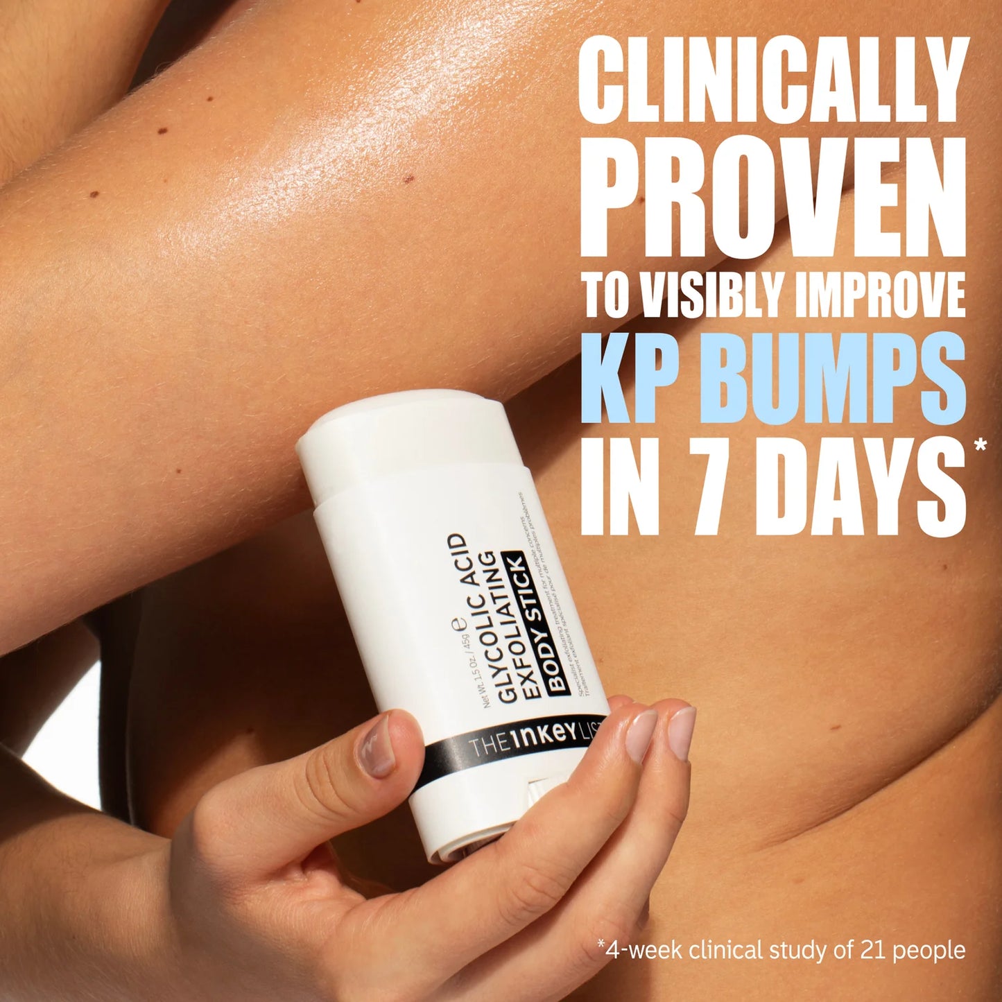 THE INKEY LIST GYLCOLIC ACID EXFOLIATING BODY STICK