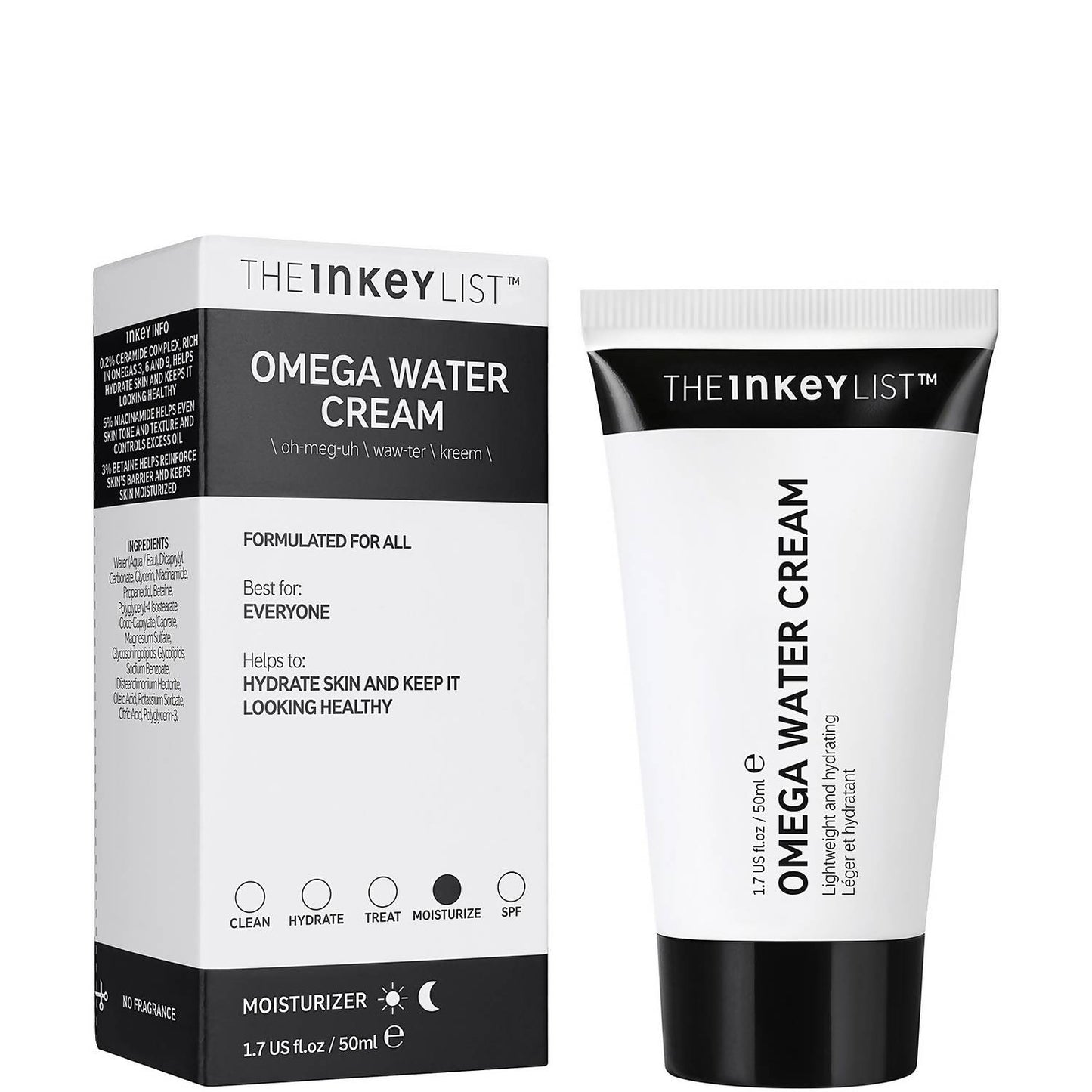 THE INKEY LIST OMEGA WATER CREAM