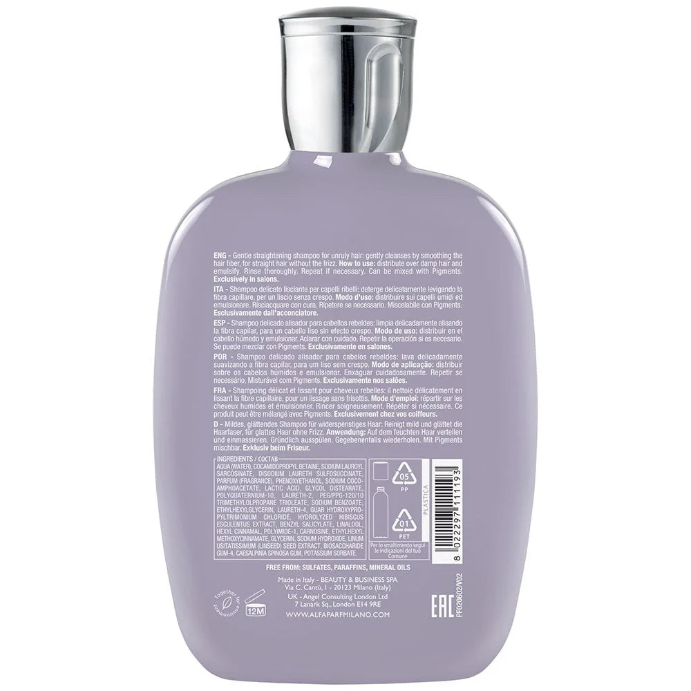 ALFAPARF MILANO SEMI DI LINO SMOOTHING LOW SHAMPOO