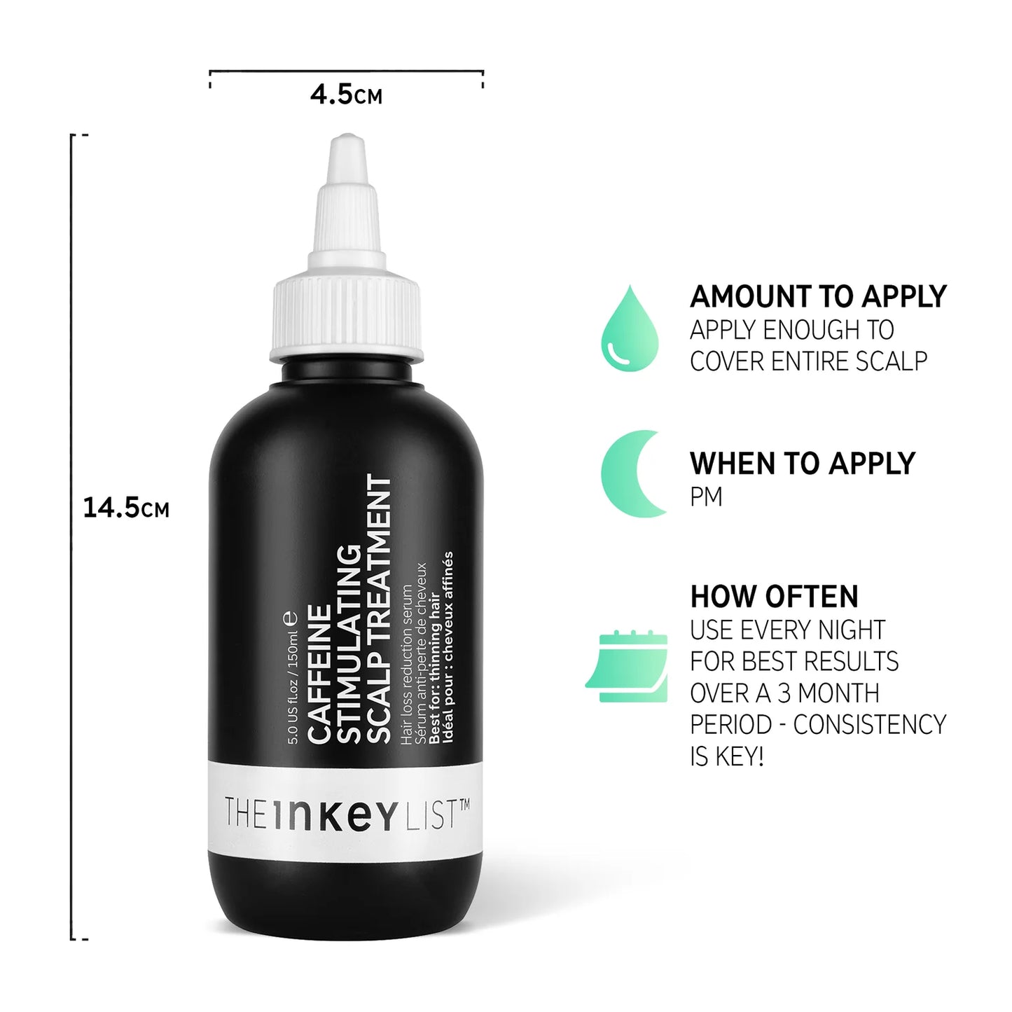 THE INKEY LIST CAFFEINE STIMULATING SCALP TREATMENT