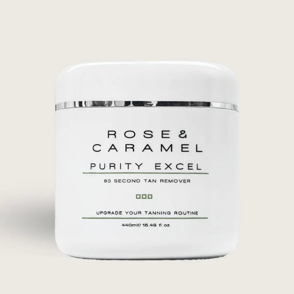 ROSE & CARAMEL PURITY EXCEL 60 SECOND SELF TAN REMOVING SCRUB