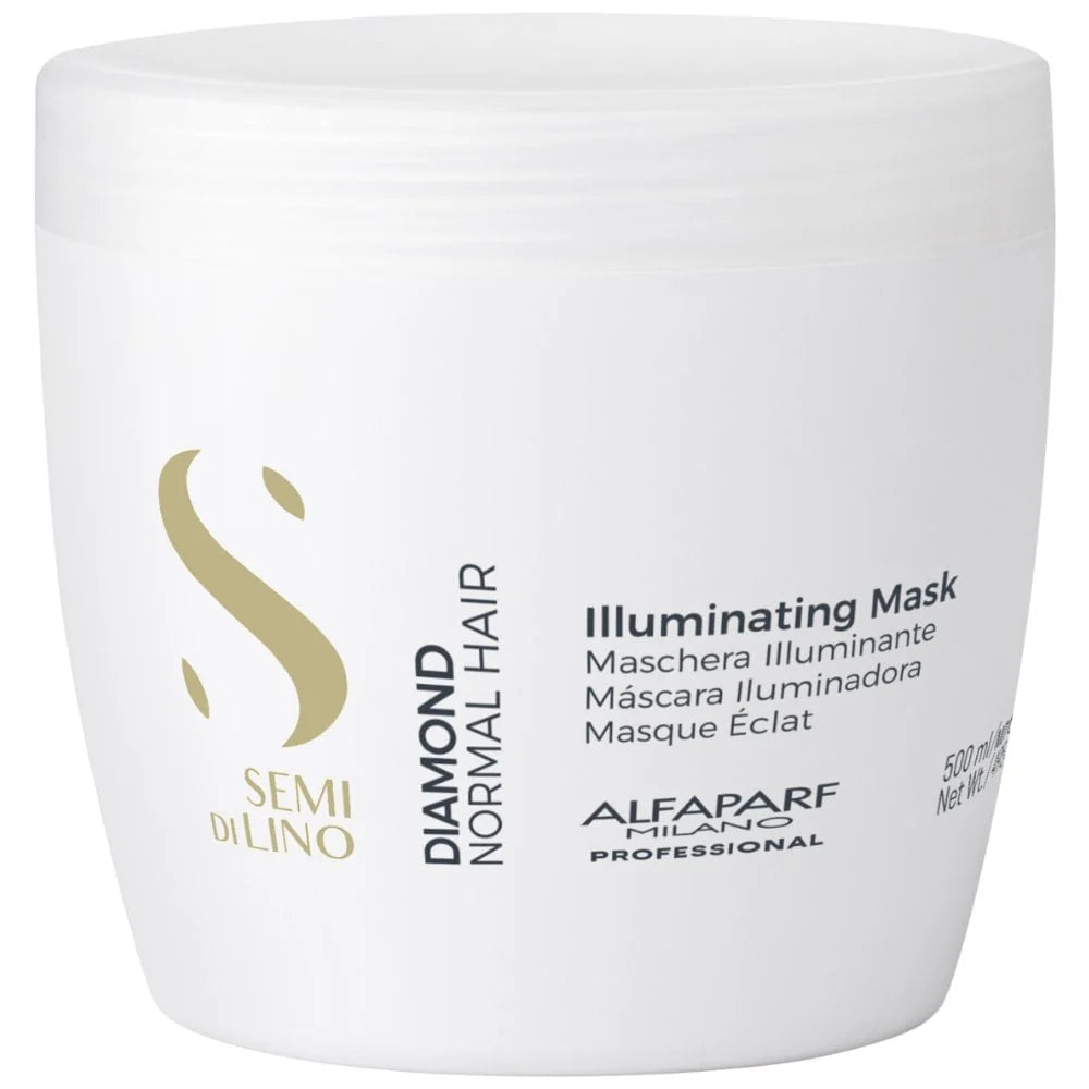 ALFAPARF MILANO SEMI DI LINO DIAMOND ILLUMINATING MASK 500ml