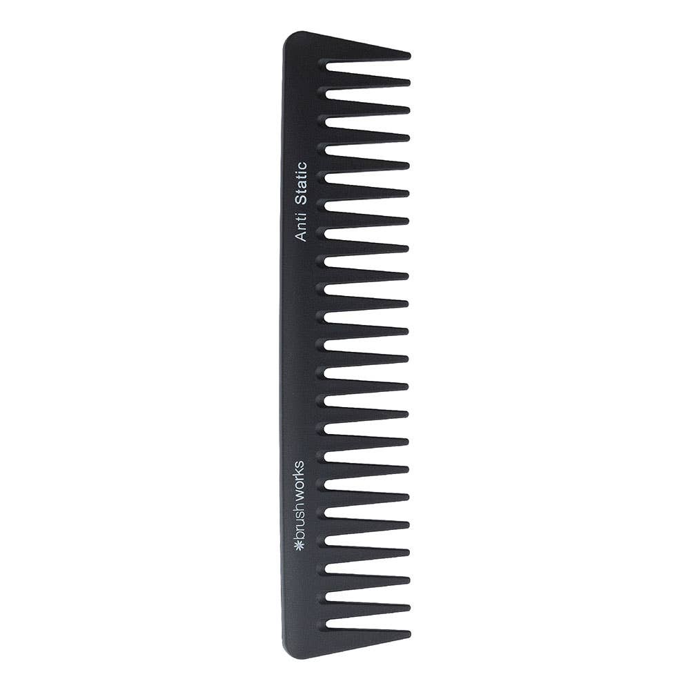 BRUSHWORKS ANTI-STATIC WIDE TOOTH COMB