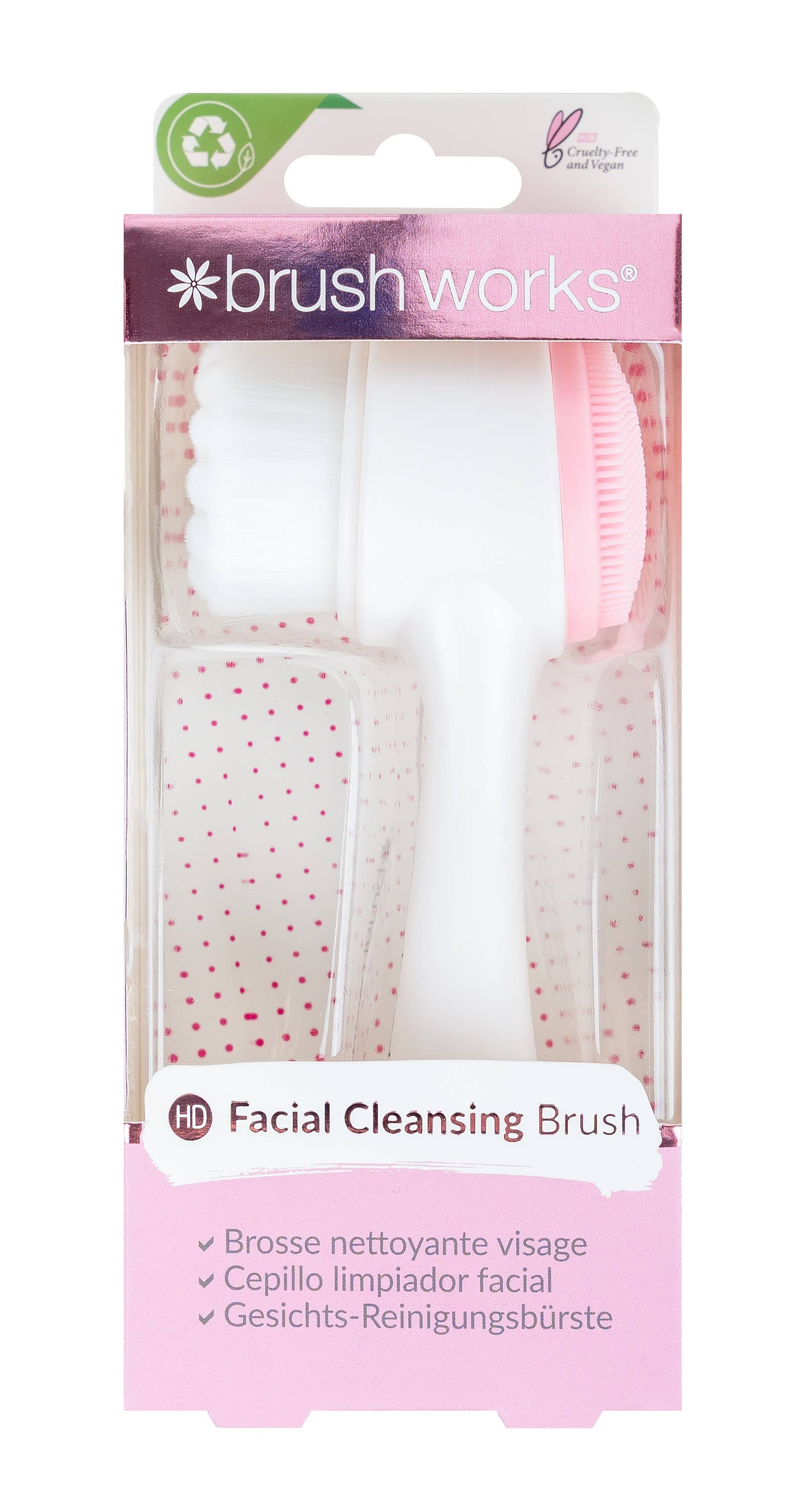 BRUSHWORKS HD FACIAL CLEANSING BRUSH