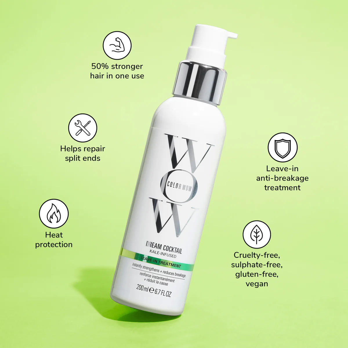 COLOR WOW DREAM COCKTAIL KALE INFUSED LEAVE IN TREATMENT