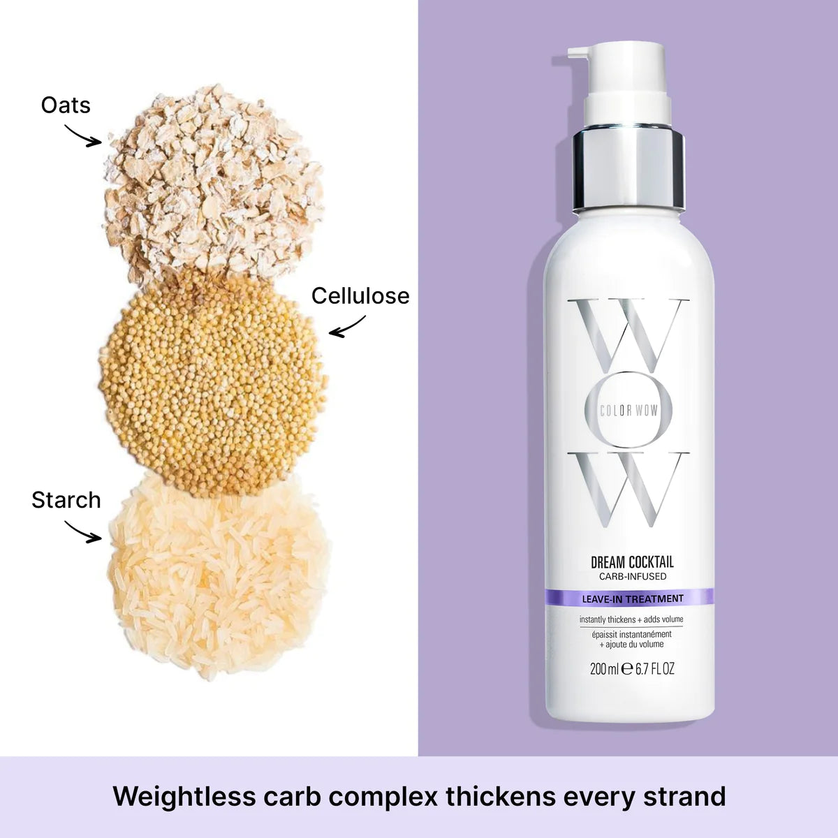 COLOR WOW DREAM COCKTAIL CARB-INFUSED LEAVE IN TREATMENT
