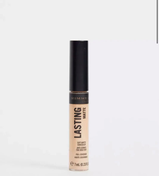 RIMMEL LONDON LASTING MATTE SOFT CONCEALER - 015 TRUE IVORY