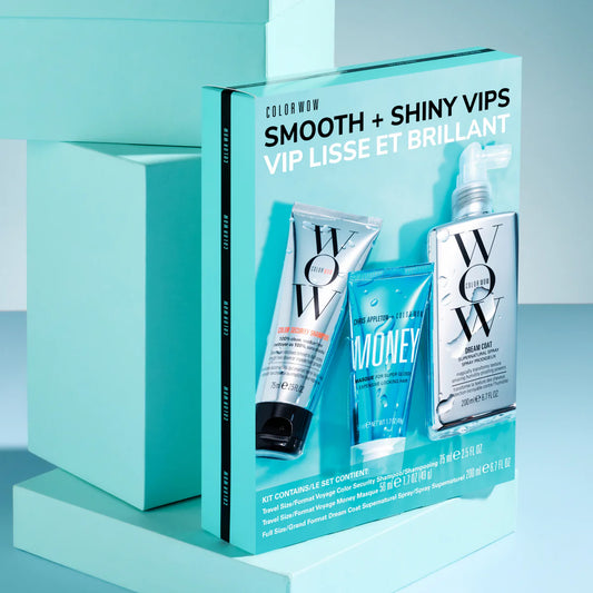 COLOR WOW SMOOTH AND SHINY VIPS HAIR ARE KIT