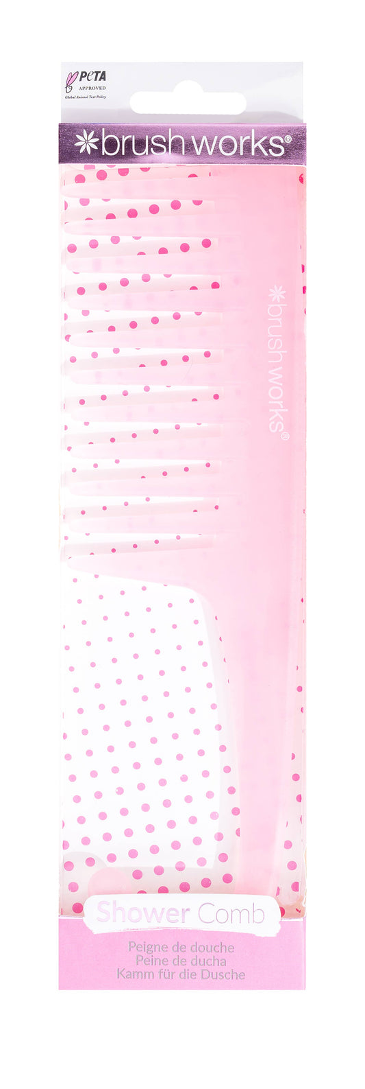 BRUSHWORKS SHOWER COMB