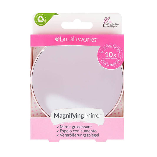 BRUSHWORKS MAGNIFYING MIRROR (10X MAGNIFICATION)